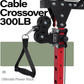 MAJOR FITNESS Drone1 Power Cage - Multi-Function Power Rack for Home Gym, Squat Rack, Cable Crossover System, for Strength Training, Heavy-Duty Steel Construction