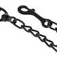 Weaver Livestock Leather Magic Show Cattle Halter, Adjustable, Modern Style Cow Calf Halter, Livestock Handling Equipment for Showing, Black