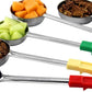 Darware Portion Control Serving Spoons (6-Piece Ladle Set); w 1/4 Cup, 1/2 Cup, 3/4 Cup & 1 Cup (2, 4, 6, 8 oz) & 1/2 & 1 Cup Utensils/Spoodles