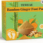 32 Pads Foot Pads -with Pure Natural Turmeric & Ginger, Wormwood, Bamboo Vinegar, Bigger Adhesive Pad Ginger Foot Pads
