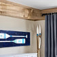 Yihui Arts Coastal Canvas Wall Art - Navy Blue and White Oar Painting for Bedroom Bathroom Decor