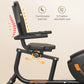 JEEKEE Recumbent Exercise Bike for Seniors,Stationary Bikes for Home, 300LB Capacity & 16 Levels Magnetic Resistance, Heart Rate Handle