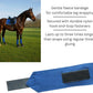 Horse Leg Bandage/Horse Leg wrap (Set of 4) Red, Blue, Navy Blue, and Black (Blue)