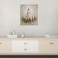 Jesus and Lamb Wall Art Christian Jesus Lamb Canvas Wall Decor Christ Religious Pictures painting Print Framed Artwork Decorations Gifts for Living Room Bedroom Prayer Room Church 24"x20"