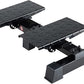 leikefitness Height Adjustable Standing Calf Raise Machine for Calf Stretching, Squat, Foot Stretch, Anti-Slip Slant Board
