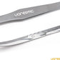 2PCS 15" Curved Aquarium Tweezers Long and 9.8" Aquarium Scissors, Feeding Tongs and Scissors with Protective Cap, Stainless Steel Aquascaping Tools for Plant Trimming and Reptile Feeding