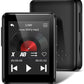 1.8 inch MP3 Player with Bluetooth, 32GB Digital Music Player for Kids, Portable Mini Bluetooth MP3 Player with Speaker Lossless Sound with FM Radio, Voice Recorder, Supports up to 512GB, Black