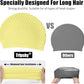 Tripsky Silicone Swim Cap,Comfortable Bathing Cap Ideal for Curly Short Medium Long Hair, Swimming Cap for Women and Men, Shower Caps Keep Hairstyle Unchanged…