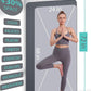 Yoga Mat Double-Sided Non Slip, 72'' x 32'' x 7mm - Extra Wide & Thick Yoga Mat for Women Men Kids, Professional TPE Yoga Mats for Home Workout, Yoga, Pilates and Floor Exercise, with Carrier Strap