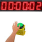 Race Clock with Tripod for Running Events, Large LED Stopwatch with Remote,Countdown/Count up Gym Timer for Home,Wall Digital Time Clocks