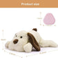 Puppy Heartbeat Toy for Anxiety Relief Dog Behavioral aid Toy for Puppies Sleep Aid Separation Anxiety Soother Cuddle, White