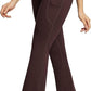 baleaf Women's V Crossover Flare Leggings with Pockets Yoga Pants High Waist Casual Workout Gym Bell Bottom Leggings