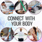 TECEUM Stretching Strap for Yoga & Physical Therapy – 10 Loops – Non-Elastic Leg Stretch Straps for Stretching, Exercising, Pilates, Post-Injury Rehabilitation for All Levels – Men & Women