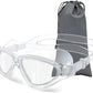 180°Panoramic Swim Goggles Adult, Ultra-Comfort Liquid Silicone Anti-Fog/UV Pool & Outdoor Women Men Youth
