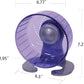 Petest Hamster Exercise Wheel, Silent Spinner Hamster Running Wheels, Diameter 6.7 inch, Purple