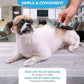 Dog Brush for Shedding & Cat Brushes for Indoor Cats - Double Coat Dog Brushes for Grooming - Hair Remover Pet Grooming Tools - 2 in 1 Deshedding Brush & Undercoat Rake for Dogs - Defur Comb Cleaner