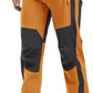 Rdruko Men's Snow Ski Pants Waterproof Insulated Winter Outdoor Snowboard Hiking Fleece Pants with Belt