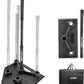 Eastgoing Heavy Duty Baseball and Softball Portable Travel Batting Tee.Adjustable 5-Position Baseball and Softball Batting Tee.Hitting Tee for Any Age Player Baseball