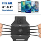 VUP Running Armband 360°Rotatable for iPhone 16/15/14/13/Pro Max/Pro/Mini/12/11/SE/Xs/XR/X/8/7/Plus, Fits All 4-6.7 Inch Smartphones, with Key Holder Phone Armband for Running Hiking Biking (Black)