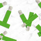 Green Stix + Styptic Pencil Set - 3 Pencils + 20 Aluminum Sulfate Sticks to Block & Stop Bleeding Fast from Razor Shaving Nicks & Minor Cuts - Anti-Bleed Shaving Accessory Men & Women