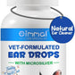 Dog & Cat Ear Infection Treatment Drops, Pets Ear Cleaning Drops with 1% Hydrocortisone for Dog & Cats Yeast Infection, Itchy Ear Relief, Treats Ear Infections for Dogs & Cats - 2 fl oz
