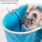 Little Dipper Dog Bath Tub and Wash Station for Bathing Shower and Grooming, Elevated Foldable and Portable, Indoor and Outdoor, for Small and Medium Size Dogs, Cats and Other Pet (Blue)