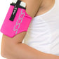 Sprigs Phone Armband Sleeve for iPhone 14, 13, 12, 11, X Galaxy Z, S22, S21, S20 Google Pixel 7, 6, 5. The Lightest & Most Comfortable Running Armband, Stretches to Fit All Phones with Case for Women & Men