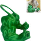 Funny Cat Muscle Arm, 3D Print Cat Neck Arm with Muscles, Funny Pet Prop Boom Arm, for Kitten Birthday Party Supplies(Green)