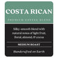 Copper Moon Medium Roast Whole Bean Coffee, Costa Rican Blend, 2 Lb