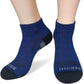 BERING Men's Ankle Socks Athletic Running Cushion Quarter (6 Pairs)