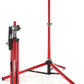 Feedback Sports | Ultralight Bike Repair Stand | Bicycle Workstand W/Tripod Base | Lightweight and Durable Aluminum | Red (Red, Ultralight)