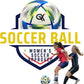 Thermo Bonded Polyurethane Soccer Ball Size 5 – Professional Grade PU Material, USA Quality Outdoor Sports, Premium Size 5 Soccer Ball for Training & Competitive Matches