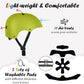 Kids Bike Helmet, Adjustable and Multi-Sport, from Toddler to Youth, 3 Sizes