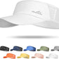 GXCROR Sports Sun Visor Hat Men Women, Lightweight Breathable Quick Dry Sports Sun Hat for Running Golf Tennis