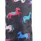 Harrison Howard Smooth Lightweight Adjustable Fastener Nylon Horse Tail Bag with Fringe