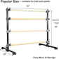 4 Ft Portable Wood Ballet Barre Ballet Bar Dance Barre Freestanding with Carry Bag