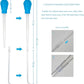 Aquarium Coral Feeder Fish Feeder Waste Clean Tool Manual Cleaner Water Changer Fish Tank Cleaning Tool Siphon Dropper Waste Remover Aquatic Bottom Feeder Pipette Aquarium