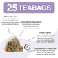 BREWIX, Valerian Comfort Tea for Sleep and Relaxation (25 Pyramid Bags) Caffeine-Free and Calming for Bedtime | Valerian Root, Chamomile & Lavender | Perfect Wellness Sleep