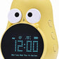 Kids Alarm Clock for Girls Pear Alarm Clock with Snooze Toddler Sleep Training Clock for Bedroom Home Office(Yellow)