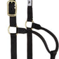 Weaver Equine Nylon Horse Halter, Triple-Ply Cheek Design, Original Non Adjustable Halters for Horses, Equine Tack,Average Size, Black