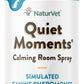 NaturVet Quiet Moments Herbal Calming Room Spray Dog Supplement – Ideal for Cars, Dog Crates, New Environments – Helps Reduce Pet Stress, Storm Anxiety, Motion Sickness – 8 Oz.