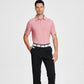 Esabel.C Jacquard Golf Shirts for Men Moisture Wicking Short Sleeve Performance Dry Fit Active Mens Polo Shirts