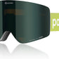 Ski Goggles Snow OTG Snowboard Goggles Magnetic Interchangeable Lens Frameless UV Protection Anti-fog mobile Skating