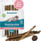Silvervine Sticks for Cats, Chew Sticks Covered with Gall Fruit Dust - Natural Matatabi Cat Dental Care, Catnip Cat Teeth Cleaning, 6 Pcs