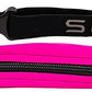 SPIbelt Running Belt for Women Men, Phone Holder for Running, Running Fanny Pack, Holder for Phone, Running Waist Pack, Adjustable Waist, [Fits All Phones]. Fuchsia with Black Zipper