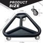 HOTWAVE Ab Roller Wheel for Core Workout – Extra-Wide Ab Exercise Equipment for Abs, Arms & Back – Stable & Quiet Fitness Roller for Home Gym Strength Training – Includes Knee Pad – For Men & Women
