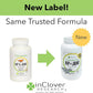 InClover Connectin Natural Hip & Joint Supplement for Dogs with Glucosamine, Chondroitin & Hyaluronic Acid - Tablet for Dog Mobility, Comfort & Active Lifestyle Support, 150 Count