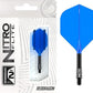 RED DRAGON Darts – Nitro Flite Integrated Flight & Shaft System – No.2 Shape and Design - Available in Short, Intermediate & Medium - Available in Variety of Colours - Professional Darts Accessories