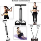Pedal Resistance Band, 4-Tube Elastic Pull Rope, Sit-up Equipment, Yoga Strap Bodybuilding Expander, Exercise Bands, Fitness Equipment for Abdomen, Waist, Arm, Leg Stretching Slimming Training