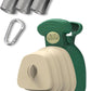 Portable Dog Pooper Scooper with Bag Attachment, Small Handheld Poop Scoop for Travel Walks Yard